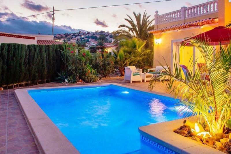 Villa Hayahay With Private Pool & Amazing View Calpe Exterior foto